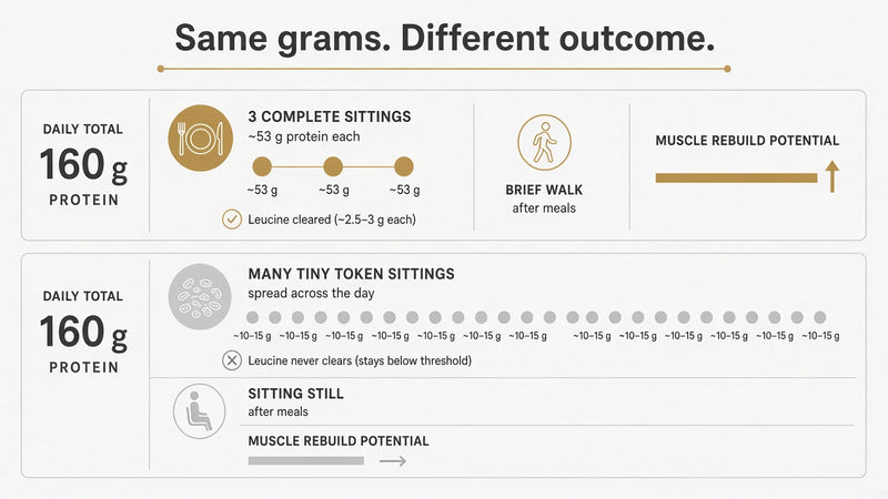 Same Grams. Different Outcome.