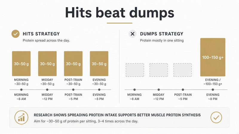 Protein Hits Beat Protein Dumps